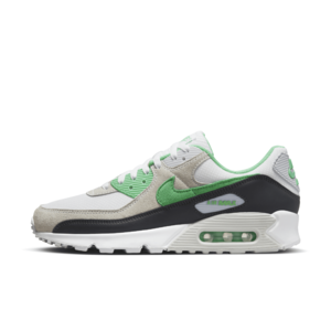 Nike Men s Air Max 90 Shoes White Spring Green Platinum 80