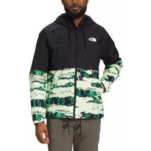 Black and camo north face jacket discount