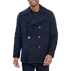 Men's pea discount coats at kohl's