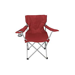 Ozark trail basic mesh folding outlet camp chair with cup holder