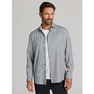 Kenneth Cole Awaerness Long Sleeve Button Up Shirt Sale - Up to 71% Off - $19.99