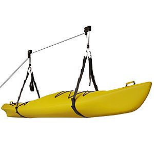 Prime Members: RAD Sportz Kayak Storage Hoist (Up to 125lb) $12.70 + Free S&H