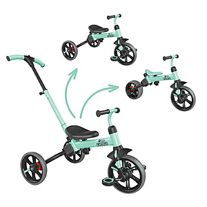 Yvolution Velo Flippa 4-in-1 Kids Tricycle to Balance Bike (Green) $25.75 + Free S&H
