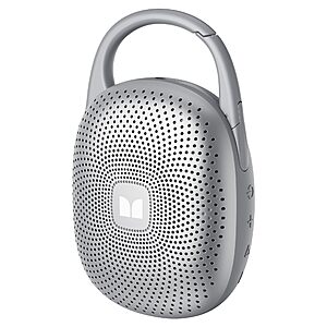 Monster Clip-On Bluetooth 6.0 IPX7 Speaker w/ Carabiner