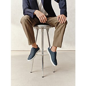 Cole Haan Men's Grand Crosscourt Daily Elastic Lace Sneakers (Navy) $50 + Free S&H