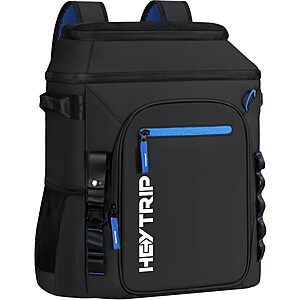 54-can Heytrip Insulated Cooler Backpack w/ Molle Webbing (black)