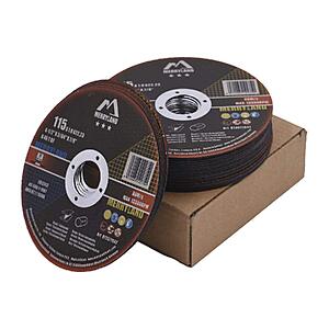 25-Pk Merryland 4.5" All Metals Cut Of Wheel $8.45 & More