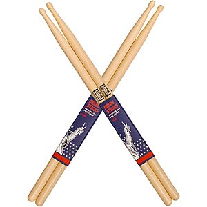 2-Pk American Hickory Drumsticks (Various Sizes)