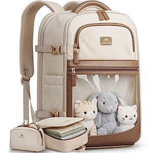 Prime Members: 40L Matein Her Carry-On Backpack w/ Laptop Compartment $15 + Free S&H