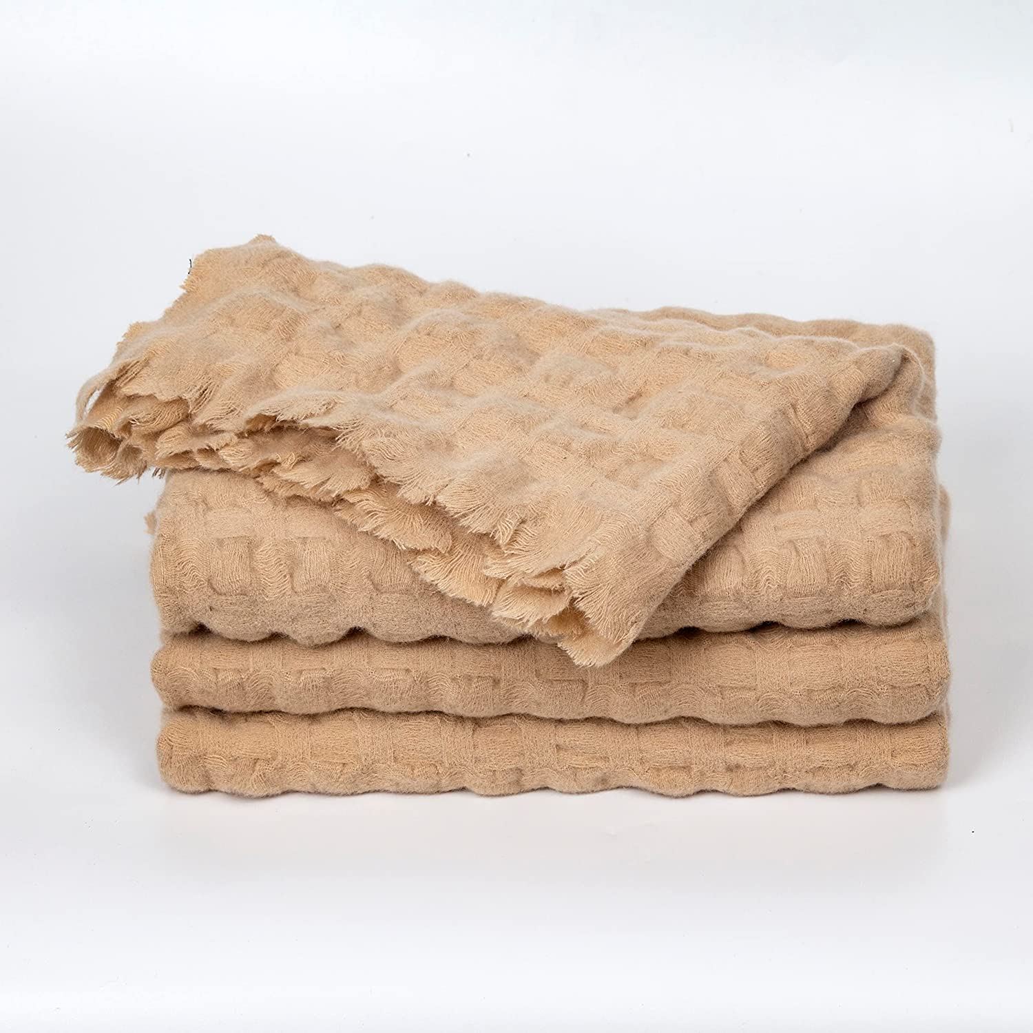 Amazon.com: Home Brushed Throw Blanket Reversible Sherpa & Brushed Fleece, Lightweight Home Decor for Bed or Couch, Latte Beige : Home & Kitchen $19.99