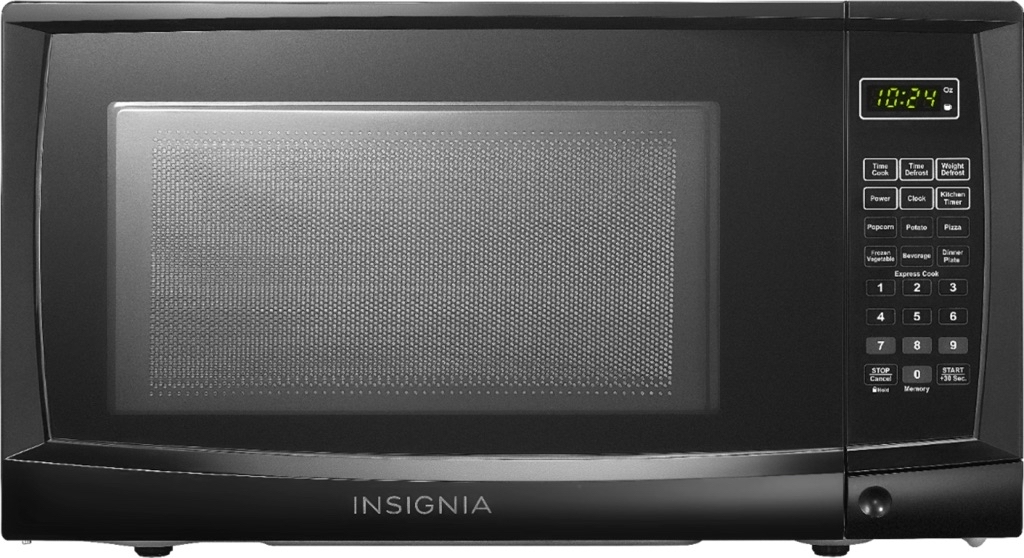 Insignia™ 0.7 Cu. Ft. Compact Microwave Black NS-MW07BK0 - $49.99