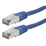 Monoprice Cat6A Ethernet Patch Cable - 50 feet - Blue $7.23 | Zeroboot, RJ45, Stranded, 550Mhz, STP, Pure Bare Copper Wire, 10G, 26AWG - Entegrade Series