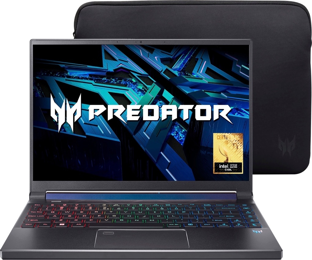 Acer Predator Triton 300 SE-14” 165Hz Creator/Gaming Laptop–Intel Core i7–NVIDIA GeForce RTX 3060-16GB LPDDR5–512GB SSD-Gray PT314-52s-747P - $899.99