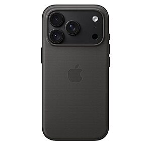 Apple iPhone 18 Pro TechWoven Case with MagSafe – Black ​​​​​​​ | Lightweight Phone Case, Wireless Charging Compatible $40.79