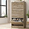 18-Pair Loon Peak Shoe Storage Cabinet (Light Brown) $64.99 + Free Shipping