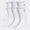 6-Pairs adidas Men's Athletic Cushioned Crew Socks (White, size XL) $9 ($1.50/pair) + Free Shipping
