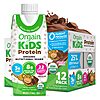 [Prime] 12-Pack Orgain Organic Kids' Nutritional Protein Shake (Chocolate, 8g protein) $13.67 ($1.13 each) w/ S&amp;amp;S + Free Shipping