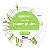 100-Count 8.62&amp;quot; Amazon Basics Everyday Disposable Paper Plates $4.48 ($0.04 each) w/ S&amp;amp;S + Free Shipping w/ Prime or on $35+