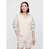 Gap Women's Relaxed Fleece V-Neck Hoodie (Various) $8.64 + Free Shipping