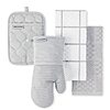 4-Pack KitchenAid Heat Resistant Silicone Grip Quilted Cotton Set (Matte Grey) $12.26 + Free Shipping w/ Prime or on $35+