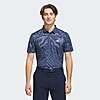 adidas Men's Core Allover Print Polo Tee (Collegiate Navy/White) $16 + Free Shipping