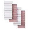 4-Pack KitchenAid Albany Kitchen Towel Set (Dried Rose/White) $9.47 + Free Shipping w/ Prime or on $35+