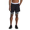 AND1 Men's and Big Men's 7&amp;quot; Compression 2-IN-1 Active Short (Black) $6.65 + Free Shipping w/ Walmart+ or on $35+
