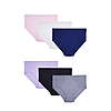 6-Pack Fit for Me by Fruit of the Loom Women's Plus Size Flexible Fit Brief Underwear (Assorted) $5.16 ($0.86 each) + Free Shipping w/ Walmart+ or on $35+
