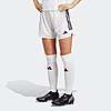 adidas Women's Tiro 23 League Shorts (White/Black) $8 + Free Shipping