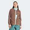 adidas Women's Terrex Xploric High Pile Fleece Vest (Earth Strata) $36 + Free Shipping