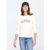 Gap Women's Relaxed Gap Logo Sweatshirt (New Off White) $6.39 + Free Shipping