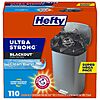 110-Count 13-Gallon Hefty Ultra Strong Kitchen Trash Bags (Black, Clean Burst Scent) $13.17 w/ S&amp;amp;S + Free Shipping w/ Prime or on $35+