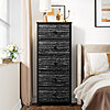 44.1&amp;quot; 5-Drawer Ebern Designs Ojaswi Bedroom Dresser (Black/Gray) $54.99 + Free Shipping