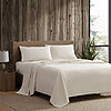 3-Piece Eddie Bauer 100% Cotton Solid Brushed Percale Cotton Sheet Set (Twin, Light Gray) $27.09 + Free Shipping