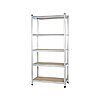 5-Tier Amazon Basics Medium Duty Storage Shelving $49.99 + Free Shipping w/ Prime