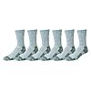 6-Pair Amazon Essentials Men's Performance Cotton Moisture Control Athletic Crew Socks (Grey, Size 13-15) $4.65 ($0.77/pair) w/ S&amp;amp;S + Free Shipping w/ Prime or on $35+
