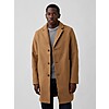 Gap Men's 100% Recycled Relaxed Topcoat (Camel Beige) $30.61 + Free Shipping