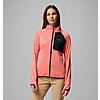 Columbia Women's Triple Canyon Grid Fleece Full Zip Jacket (Alpenglow) $32 + Free Shipping