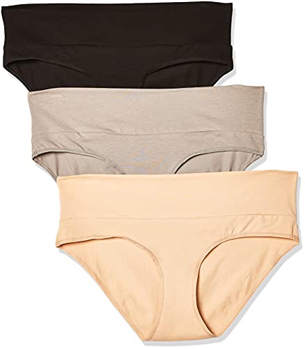 3-Pack Motherhood Maternity Women's Fold Over Brief Panties (Various Colors) $8 ($2.66 each) + Free Shipping w/ Prime or on orders $25+