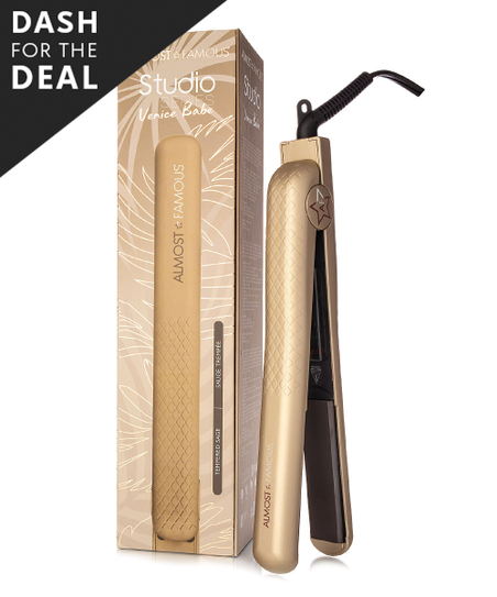 3.346" Almost Famous Venice Babe 2 Tourmaline Ceramic Hair Straightener (3 colors) $18 + Free Shipping on $89+