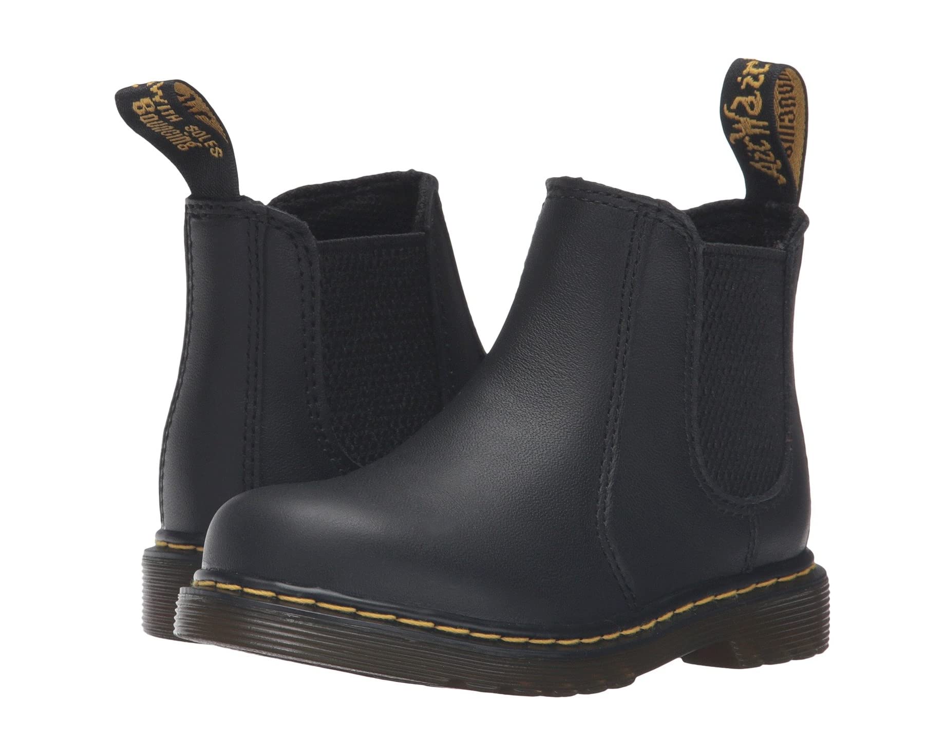 Dr. Martens Toddlers' Collection Shenzi Chelsea Leather Boots (Black