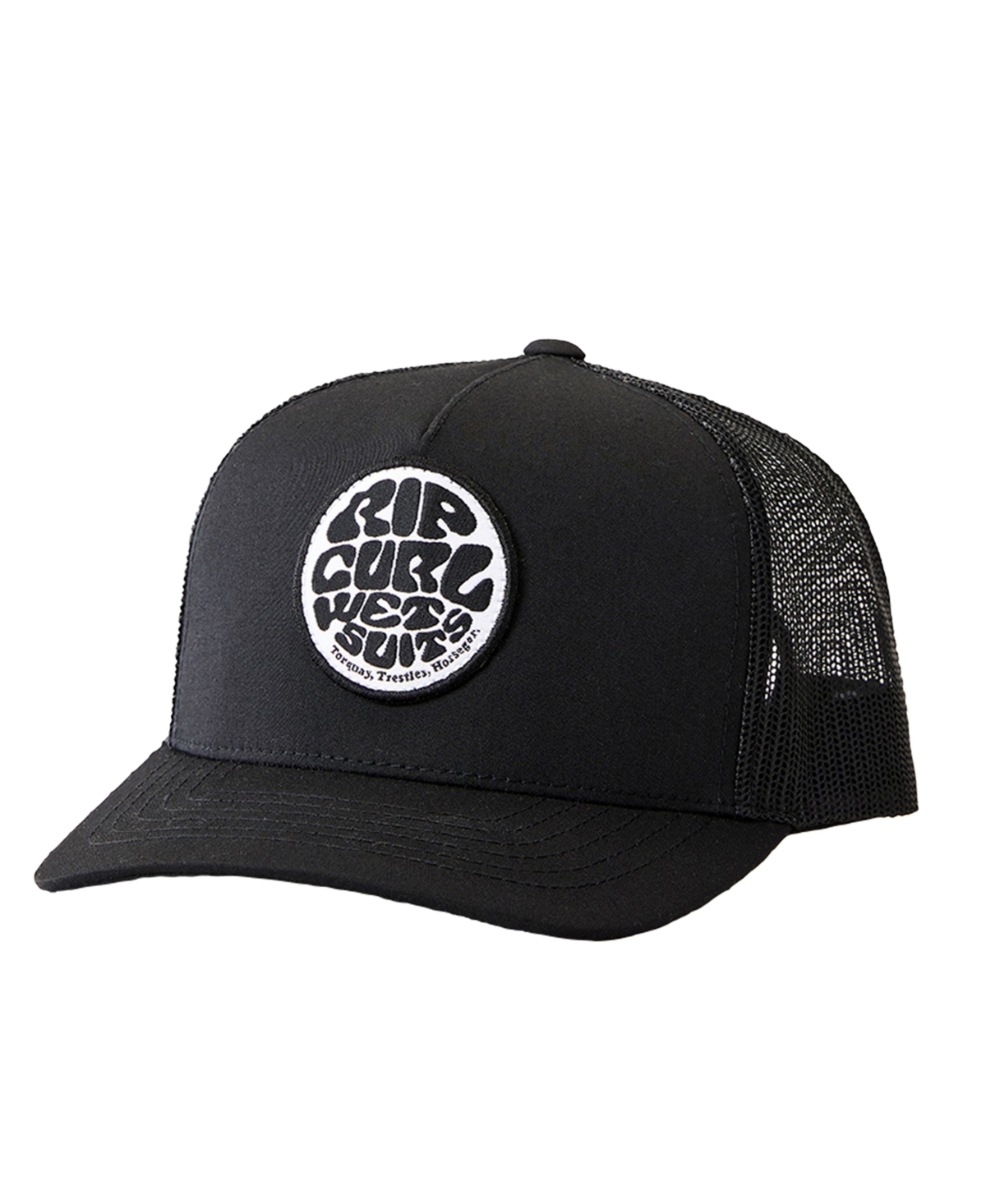 Rip Curl Men's Icon's Trucker Hat (Black/White) $6.65 + Free Store Pickup at Macy's or FS on $25+