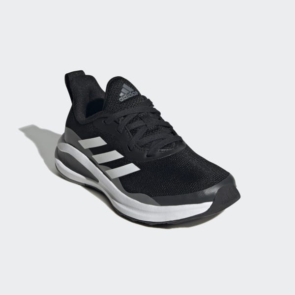 adidas Boys' or Girls' Kids' Fortarun Sport Running Lace Shoes (Core Black/Cloud White/Grey Six) $25.20 + Free Shipping