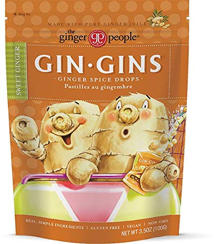 3.5-Oz The Ginger People Gin Gins Drops (Ginger Spice) $3.35 w/ S&S + Free Shipping w/ Prime or on $25+