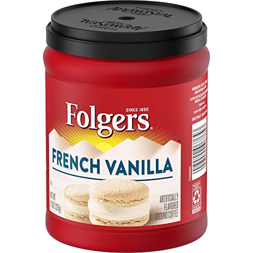 11.5-Oz Folgers Ground Coffee (French Vanilla) $4.90 + Free Shipping w/ Prime or on $25+
