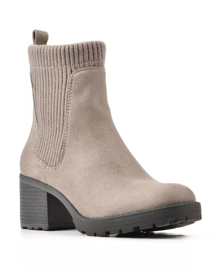 White Mountain Women's Benji Booties (2 Colors) $17.75 + Free Store Pickup at Macy's or FS on $25+