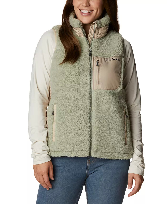 Columbia Women's Archer Ridge Sleeveless Vest (Safari or Dark Coral) $24.95 + Free Store Pickup at Macy's or FS on $25+