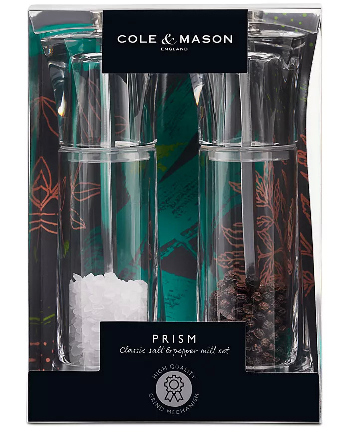 2-Pc Cole & Mason Prism Classic Salt & Pepper Mill Gift Set $14.35 + Free Store Pickup at Macy's or FS on $25+