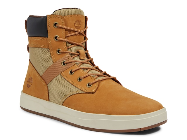 Timberland Men's Davis Square Boots (Tan) $56 + Free Shipping