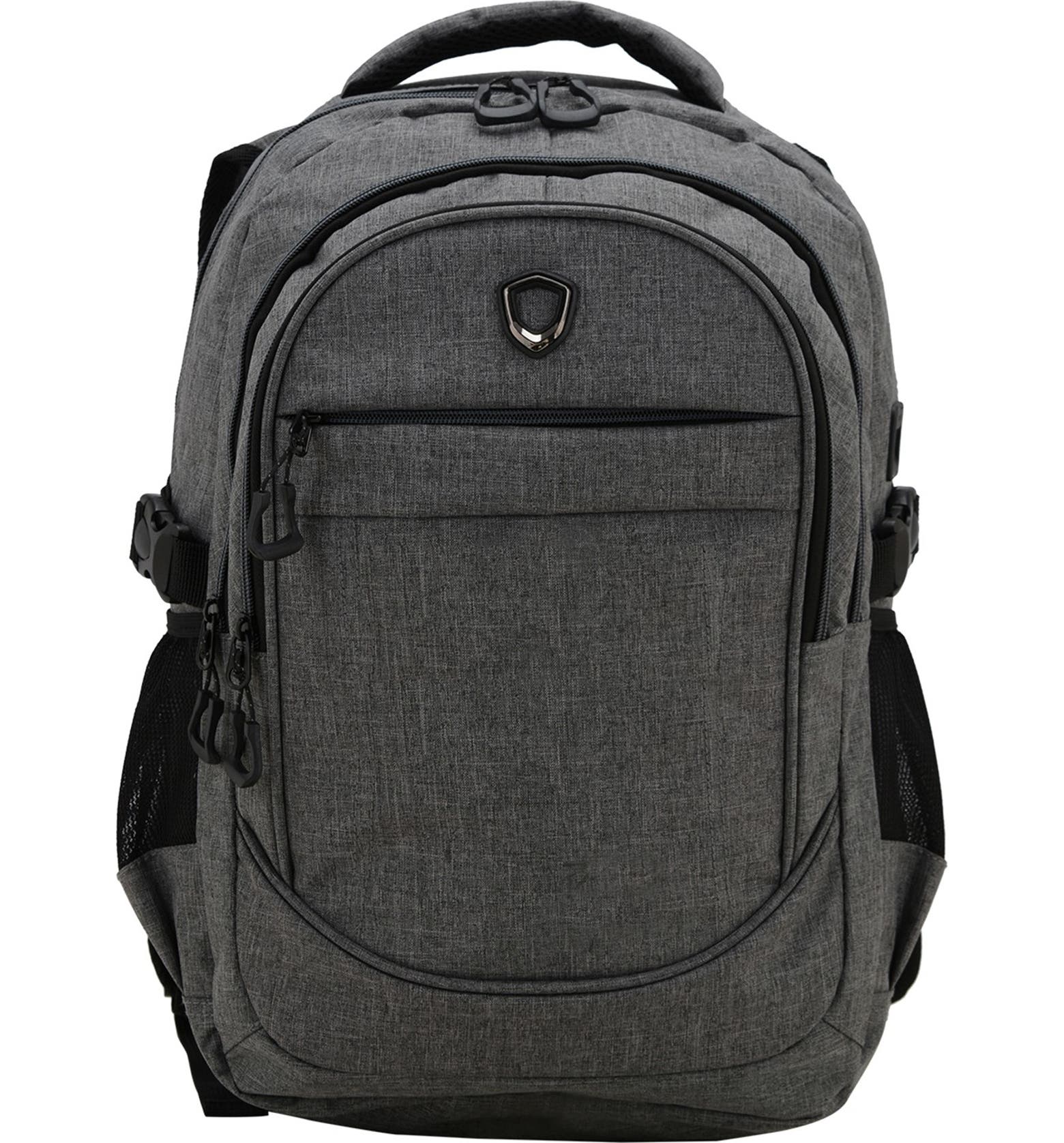 18.75" Traveler’s Choice Heaven’s Gate Backpack w/ USB Port & Laptop Compartment (Brush Grey) $16 + Free Shipping on $89+